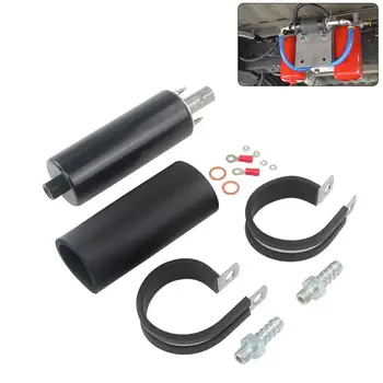 

Car 255LPH External Inline FUEL PUMP GSL392 GSL-392 HIGH PRESSURE FUEL PUMP with KIT Car Accessories