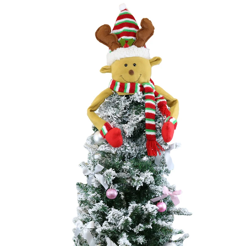 

1 Pcs Of Christmas Tree Snowman Old Man Hat Home Decoration Cute Pendant Hanging Ornaments