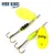 FISH KING Spinner Bait 3.9 g 4.6 g 7.4 g 10.8 g 15 г Ложка Приманки щука Металл С Тройными Крючками Arttificial Бас Приманки Рыболовные Приманки