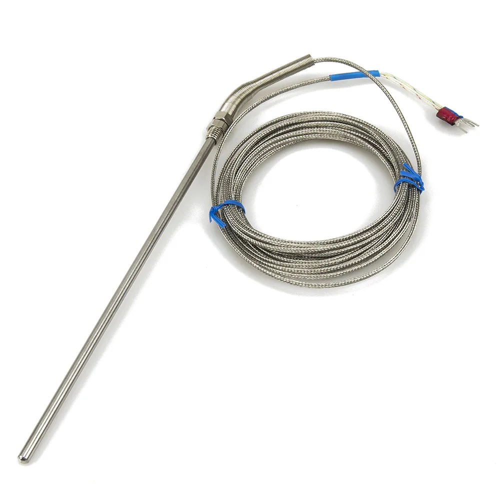 

FTARP07 K type 5m cable 200mm probe head thermocouple temperature sensor M8 thread CA-187