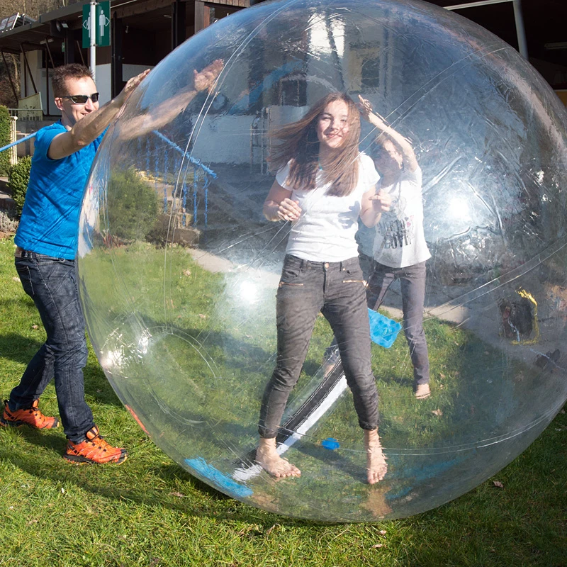 

2.2M PVC Inflatable Water Walking Ball waterballs inflatable toy water dance ball with Germany TIZIP