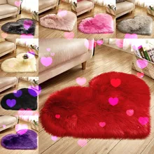 Microfine ковры из искусственного меха большая овчина Нескользящая спальня лохматый ковер гостиная коврики украшение дома современный напольный для гостиной ковер