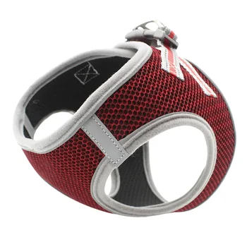 

Breathable Padded Vest Puppy Adjustable Comfortable Working Collar No Choking Mesh Harness Nylon Cats With Leash Pet Dog