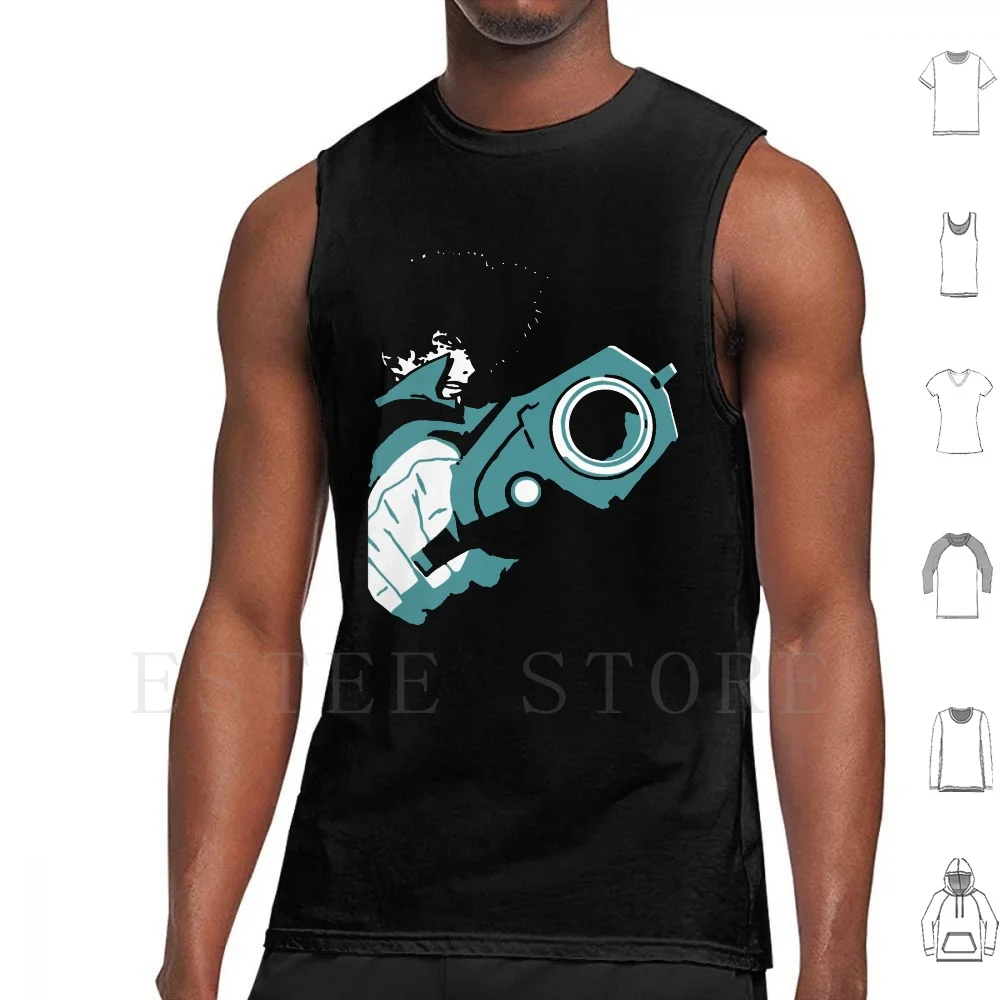 Cowboy Bebop Retro Vintage Canotte Gilet Senza Maniche Cowboy Bebop Anime Bebop Cowboy Manga Space Spike Spike Cowboy