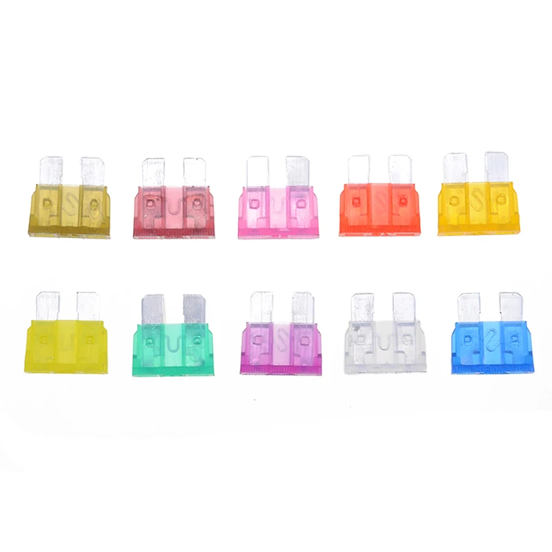 

Mayitr 50pcs Mixed Medium Standard Blade Fuse 32V Assortment Kit Car Auto 3A~40A+Box For Car Truck Bus Motorcycle Boat