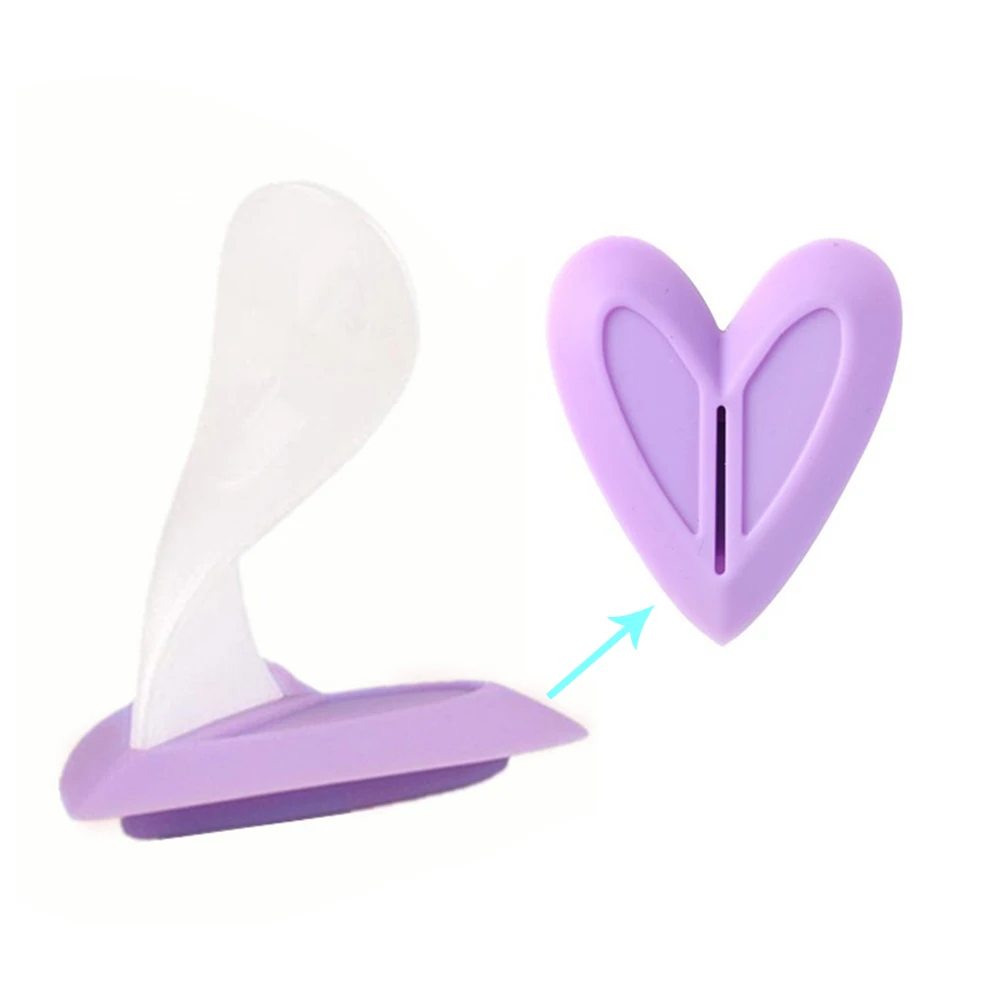 Интимная бритва Сердце шаблон для бритья сексуальный формирующий инструмент линия треугольник триммер силиконовый бикини женский секретный приватный - Цвет: Heart