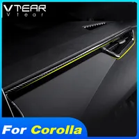 Vtear Dashboard Front Air Outlet Cover Interior Decoration Car Styling Accessories Trim ABS Parts For Toyota Corolla Sedan 2023 1