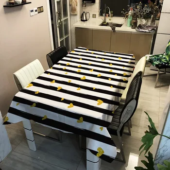 

Nordic Geometric Pattern Tablecloths Microwave oven Dustproof Mat Dining Table Cover Modern Simple Table Cloth for Home Decor