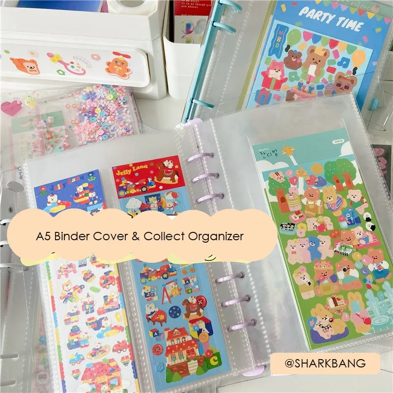 Multifunctional Loose Leaf Sticker & Card Collection Album Organizer