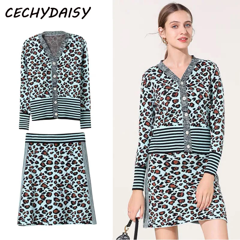 

2 piece set women knitted skirt winter soft warm Female pullover sweater suit women pull femme club outfits набор теплый костюм