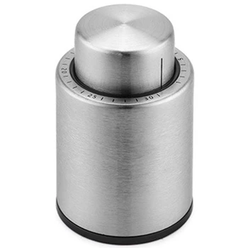 

Wine And Beverage Bottle Vacuum Stopper With Time Scale Record,Vacuum Plug And Beverage Bottle Stoppers With Food Grade Silicone