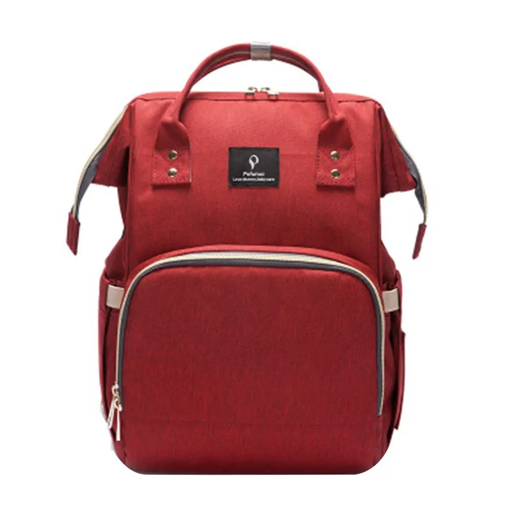 

Large Capacity Waterproof Nylon Mummy Bag Multifunctional Travel Newborn Baby Diaper Bag Nappy Bag Mummy Shoulder Bag