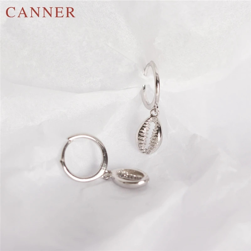 silver 7 925 пробы серебряные серьги-кольца для женщин, очаровательные геометрические серьги INS, минималистичные циркониевые серьги с Луной/ракушкой/глазом дьявола, Золотые серьги - Окраска металла: silver 7