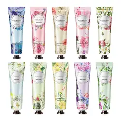 10Pcs Moisturizing Plant Extract Fragrance Hand Cream Hand Massage Lotion Repair Anti-cracking High-grade Nourishing