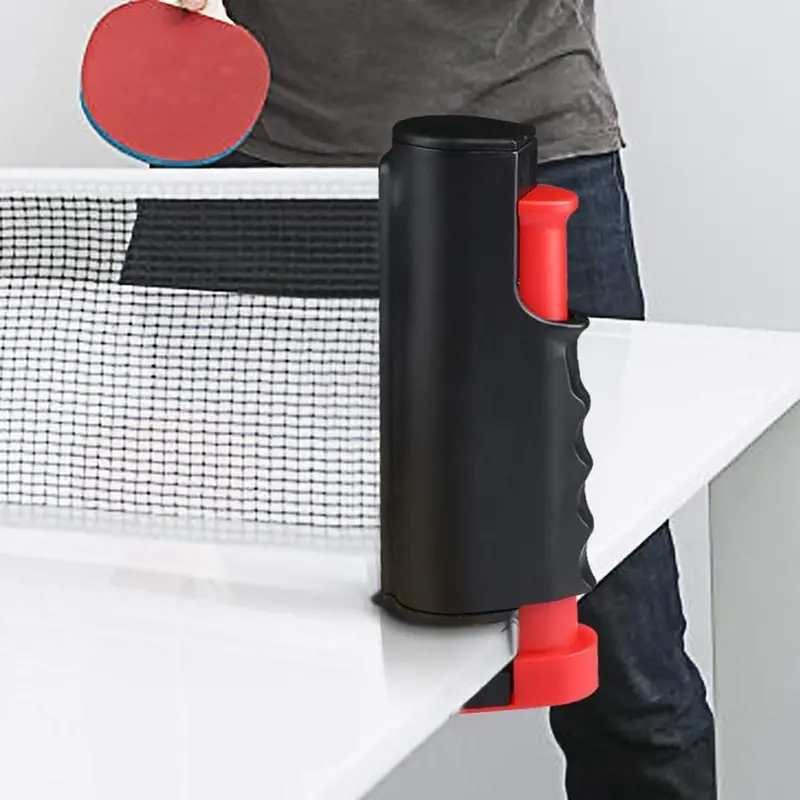

Portable Retractable Telescopic Table Tennis Net Rack Ping Pong Kit For Any Table