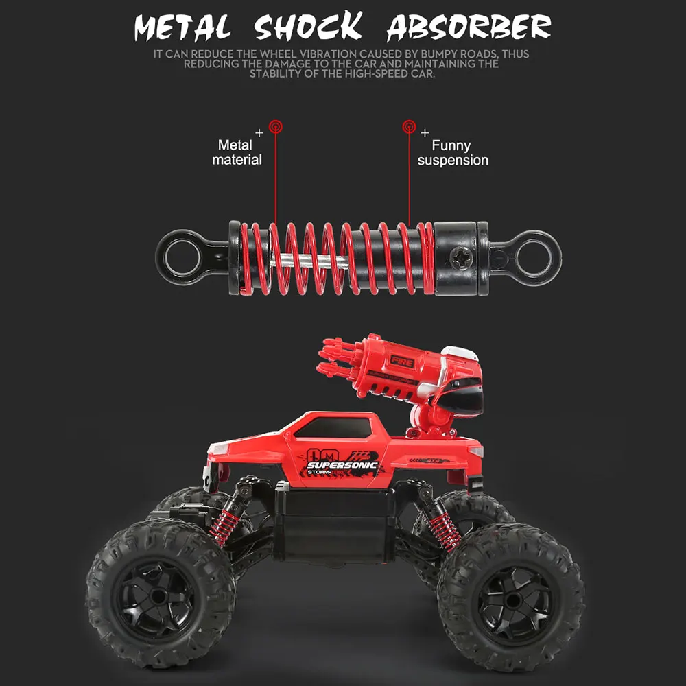 Радиоуправляемая машина 4WD Drift Buggy 2 в 1 многофункциональная высокоскоростная