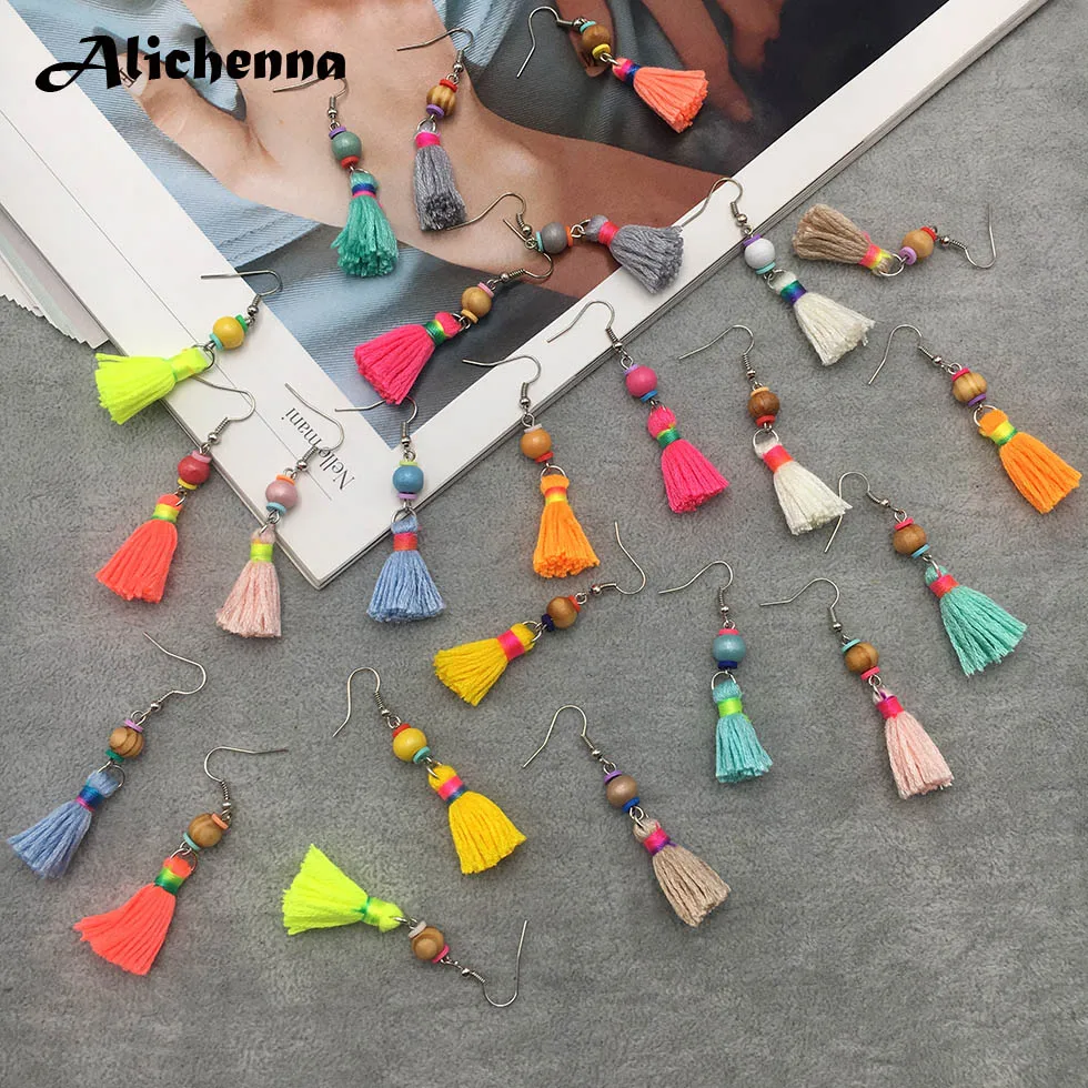

Special Offer Earrings Bohemai Classic Trendy Tassel Jewelry Earrings Statemnet Boho Koren Fashion Earrings Gadgets for Women