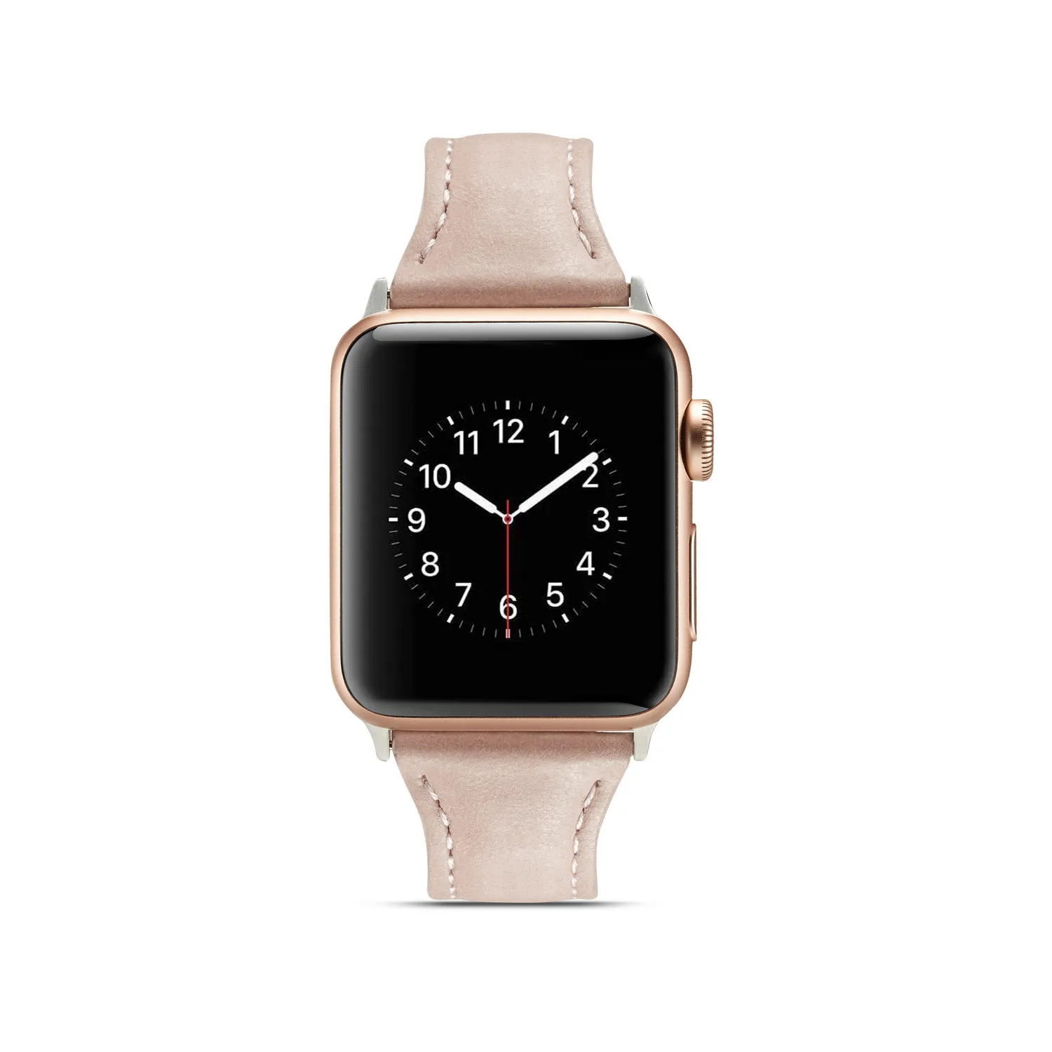 Новейшая модель; кожаный ремешок для наручных часов Apple Watch, версии 5/4/3/2/1 для наручных часов IWatch, ремешок 42 мм, 38 мм, 40 мм 44 Спортивный Браслет замена