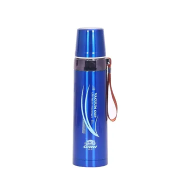 

Insulated Stainless Steel Bottle Simple Outdoor Bullet Cup Creative Outdoor Sports Kettle Wholesale thermos bottle coffee cup