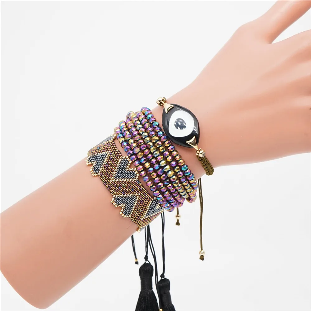 MIYUKI браслет Delica бисер Boho Бисероплетение Bijoux Мода Insta драгоценности ручной работы аксессуары новые летние DIY