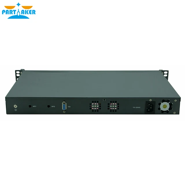 Partaker F7 Intel LGA1155 Intel Core i3 3220 Proecssor Network Security Appliance 1U Rack Case Firewall with 6 LAN Ports 5