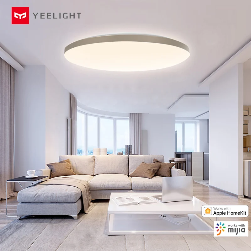  Xiaomi mijia YEELIGHT 50W Smart LED Ceiling Lights Colorful Ambient Light Homekit Mijia APP Control