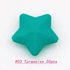 Turquoise 50pcs