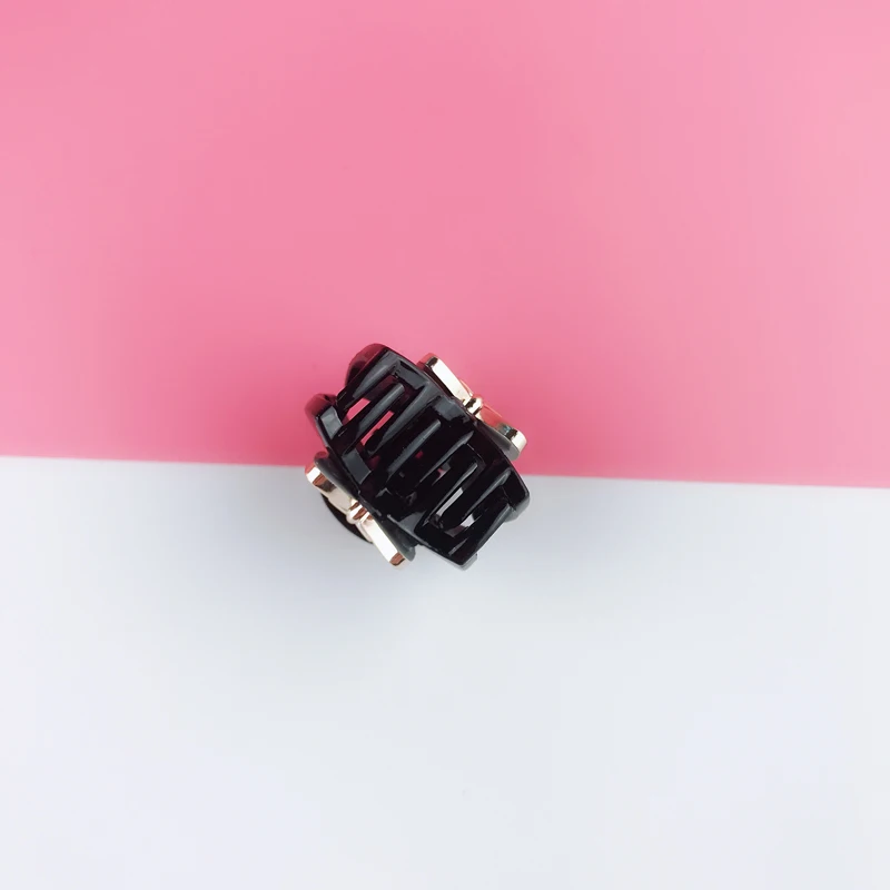 2pc mini bow Korean Hair Claw Clips Hair Barrette Hairpin Crab  for girls Women Hair Accessories washface Headwear Ornament