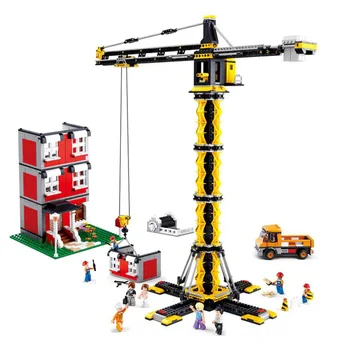 

Engineering technic city 1451PCS Tower Mobile Crane model building block educational toy compatible 0555