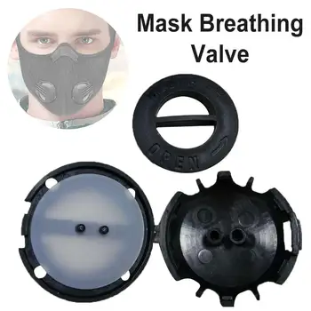 

10PCS PM2.5 Activated Carbon Filter Cycling Mask Breathing Valve Plastic Durable Respiration Valve Parts Replacement Accessorie
