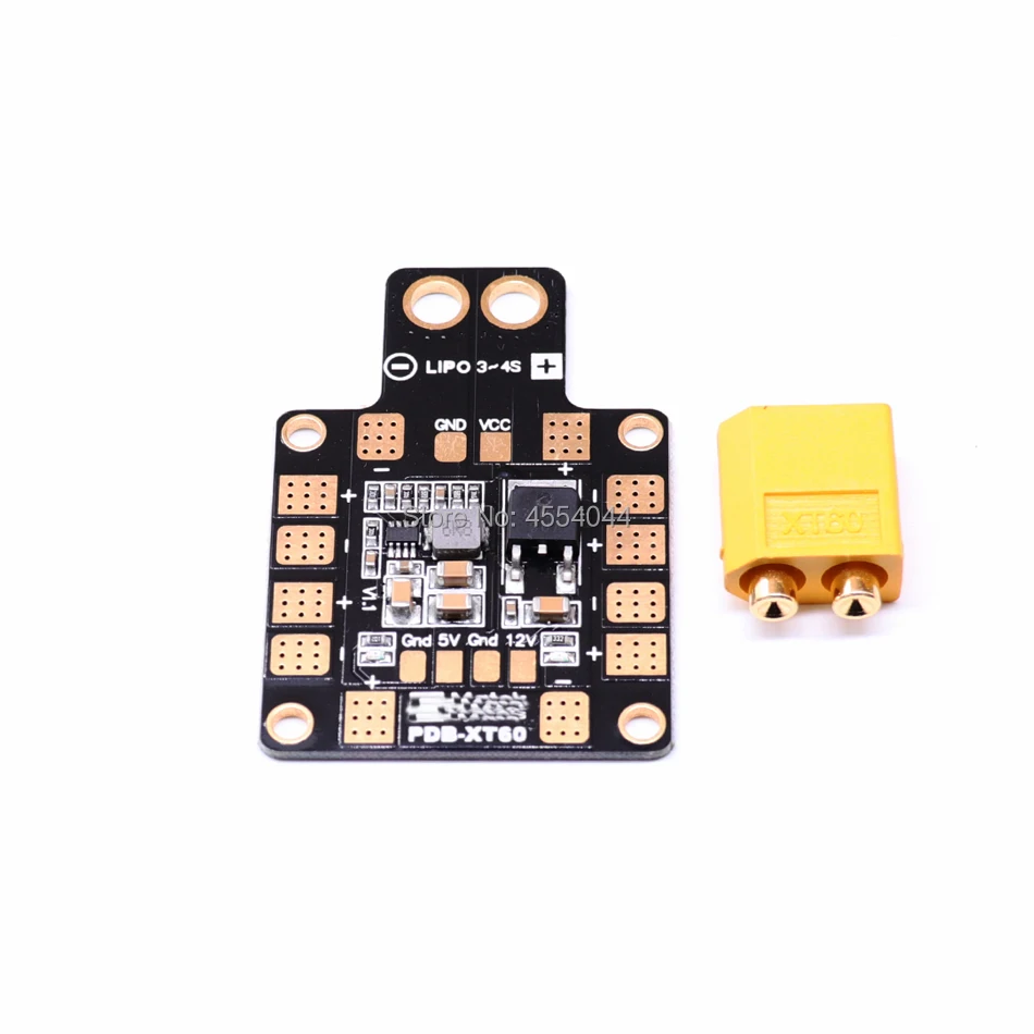 Matek системы PDB XT60 W/ BEC 5V & 12V 2oz медь для радиоуправляемого вертолета FPV