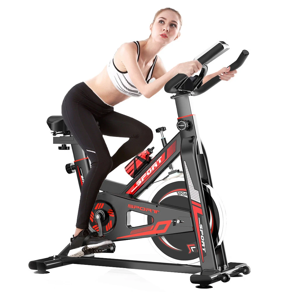 Bicicleta estática de Spinning para ejercicio en casa, equipo de ciclismo  silencioso inteligente para interiores y musculación|Bicicletas fijas de  interior| - AliExpress