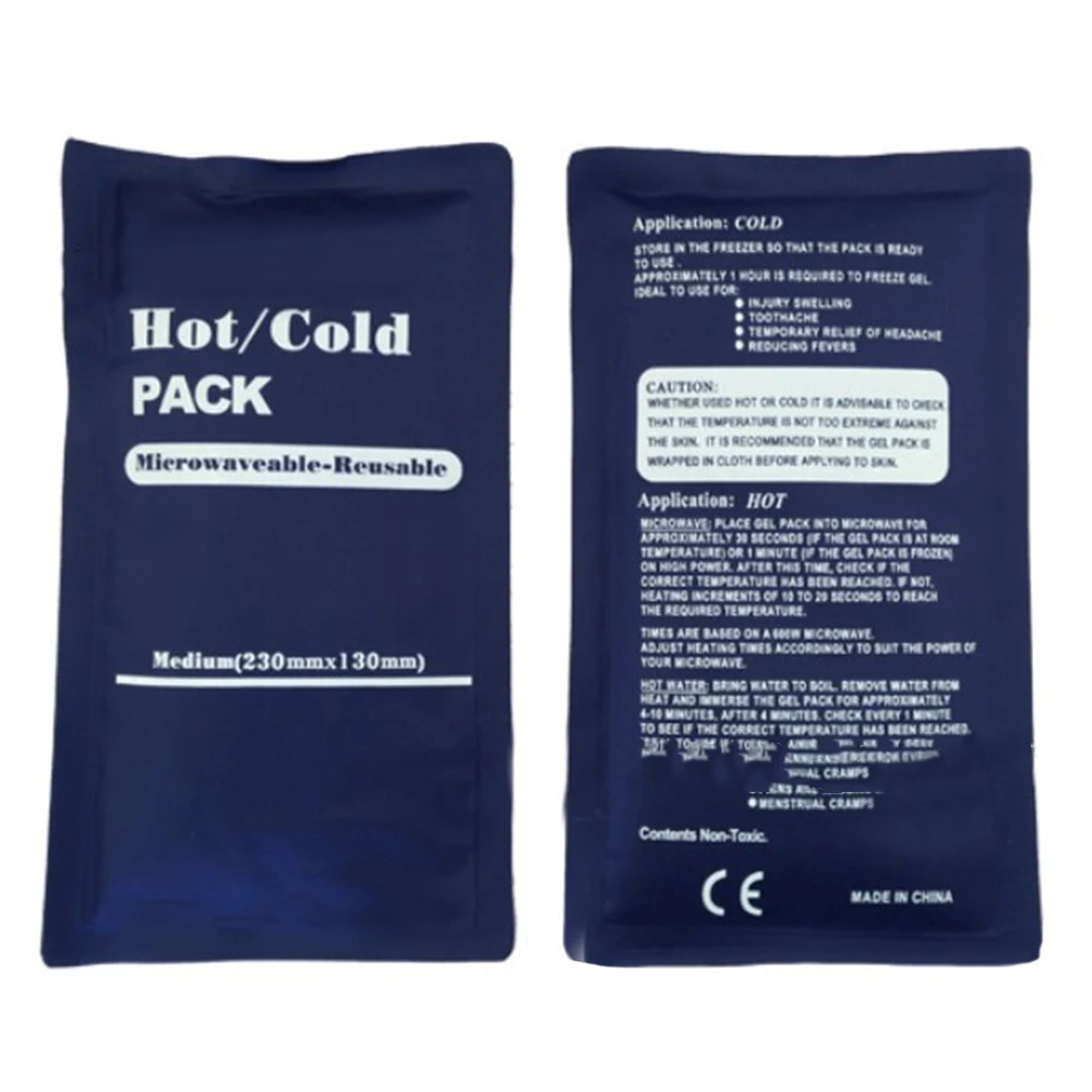 Замораживание кипятка повторно пригодный для использования удобный СВЧ холодная вода прохладное тепло горячий/холодный пакет