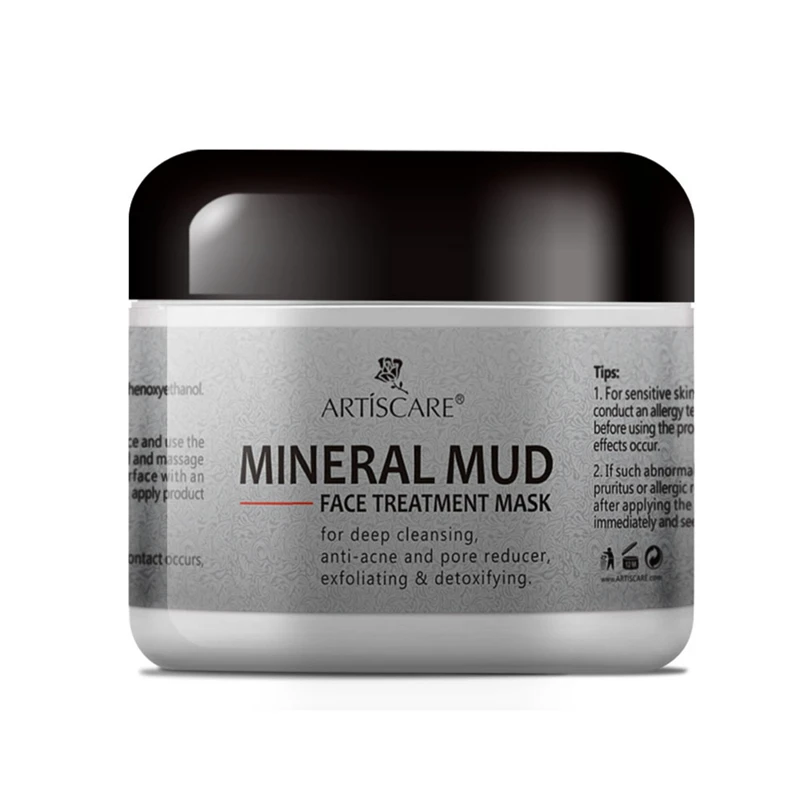 Mineral Mud Face Mask 60g Deep Cleaning Blackhead Remove Moisturizing Facial Mask Deep Cleansing Pores Mask 2