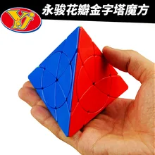 [Yongjun Petal Pyramid] YJ куб форма d детская игрушка конус башня Кубик Рубика особой формы