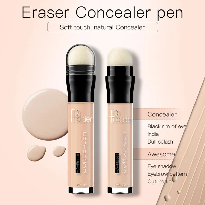

Face Eye Eraser Concealer Pen Foundation Highlighter Contour Pen Stick Makeup Pores Freckle Removing Pro Concealer Palette