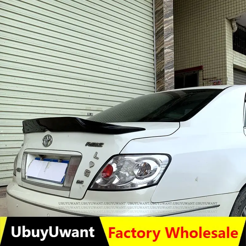 UBUYWUANT для Toyota REIZ Mark X спойлер багажника из углеродного волокна крыло губы 2006 2007 2008