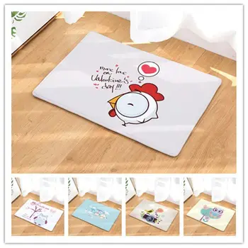 

Cartoon Owl Hen Camera Bird Animal Mat Bath Carpet Decorative Anti-Slip Mats Room Car Floor Bar Rugs Door Home Decor Gift