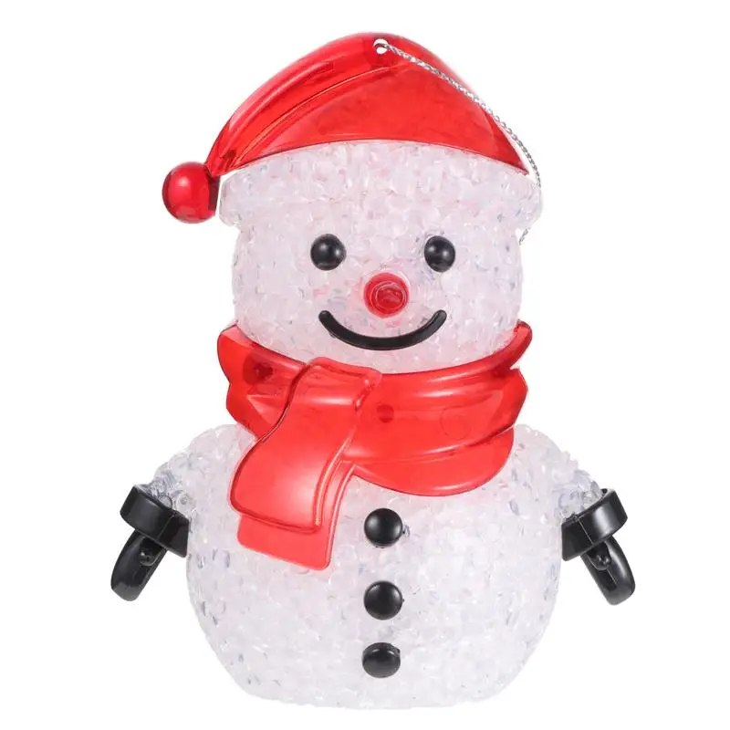 

1pc Durable Snowman Convenient Night Light for Desktop Home Kids