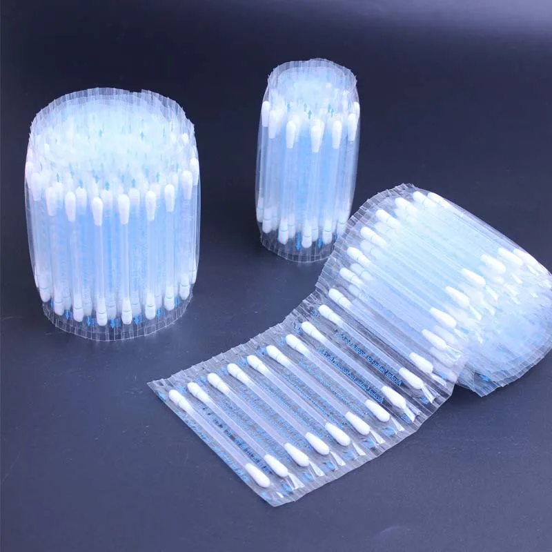 50 piece Disposable medical Alcohol cotton stick Alcohol disinfected baby cotton swab climbing aid first aid kit