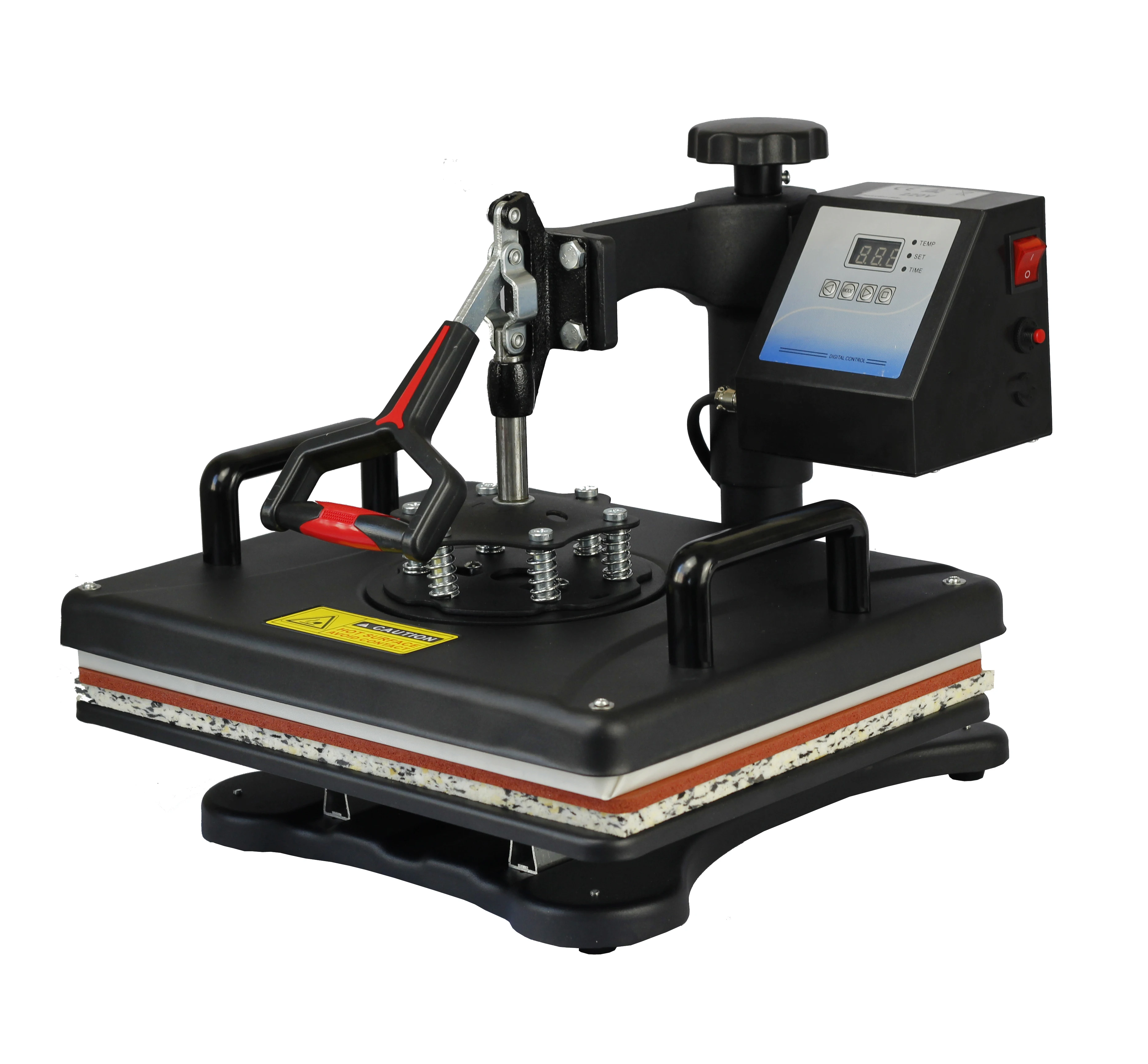 5 in 1 Combo Heat Press Transfer Machine Blue and Black