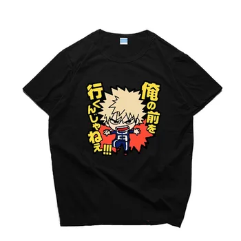 

Boku No Hero Academia anime T shirt My Hero Academia T-Shirt izuku midoriya boy tshirt For Man/woman male