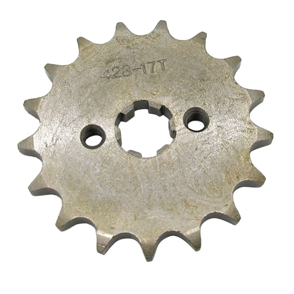 17 Teeth 428 Front Chain Sprocket Cog 50cc-150cc Quad Dirt Bike ATV Buggy