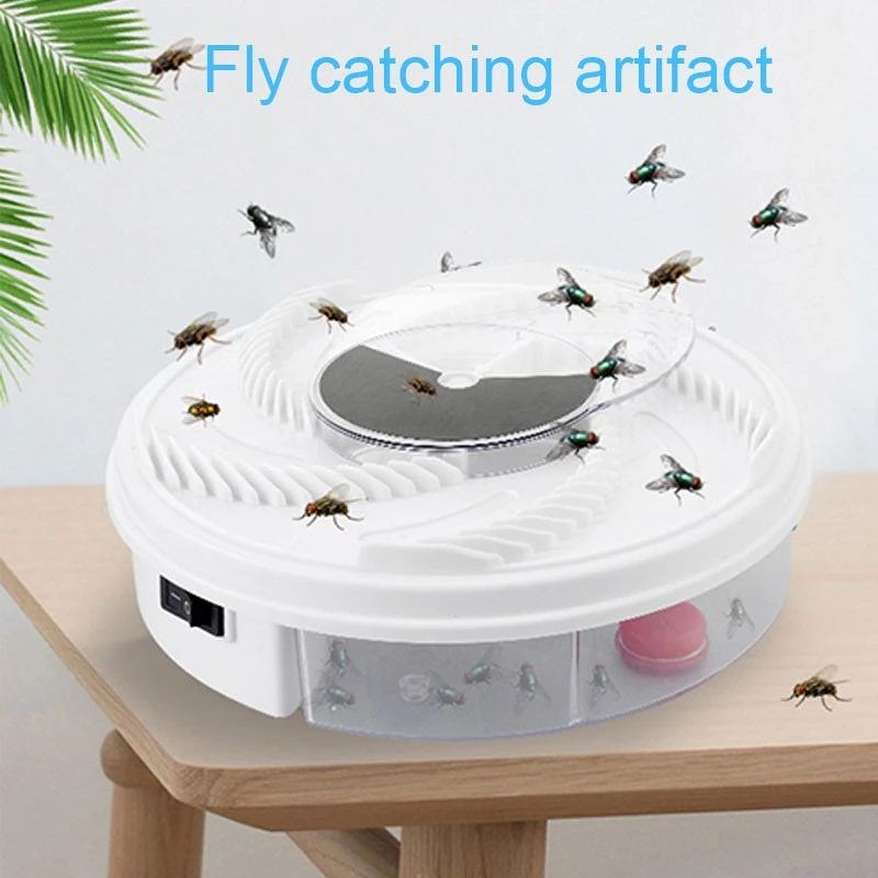 USB Flytrap Elektro Pest Catcher Haushaltsinsektenfänger Automatische Fliegenfalle Elektronisches Indoor Insektenvernichter 