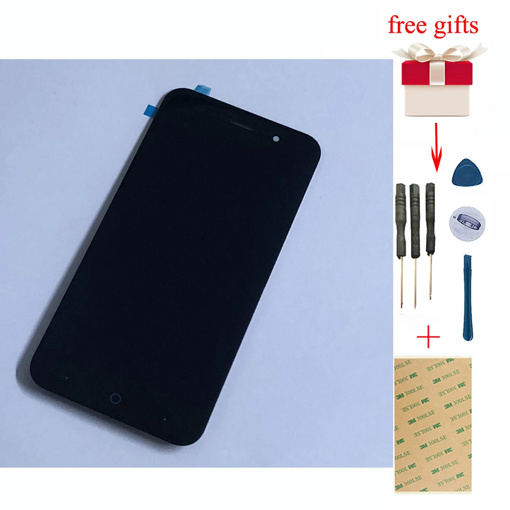 Сенсорный экран для ZTE Blade Z7 X7 V6 D6 T660 T663 стекло с дигитайзером и модуль ЖК дисплея
