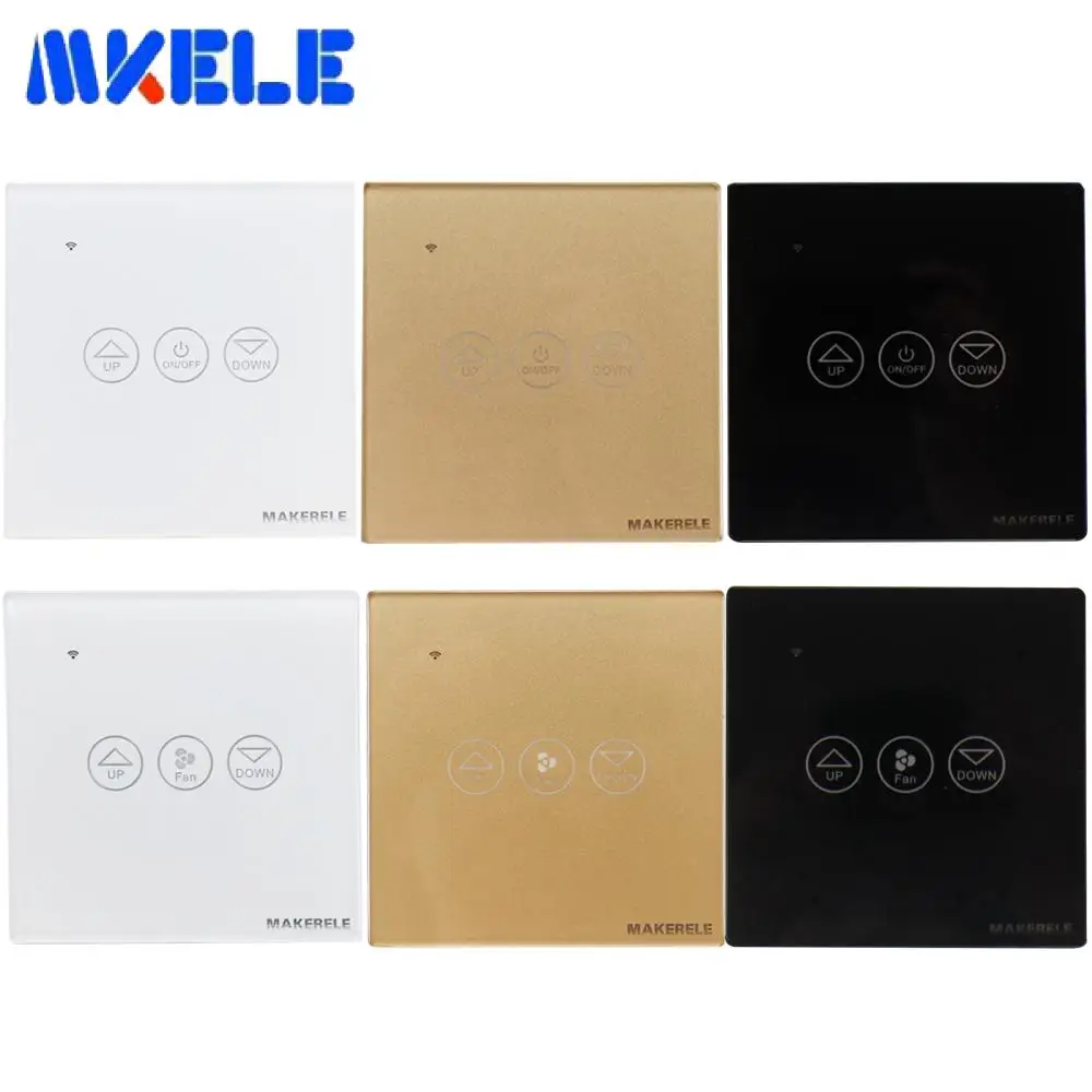 

10A Zero Fire Line EU Wifi Touch Switch Smart Life Wall Light Switch Dimming Speed Regulated Tuya Wireless Switch