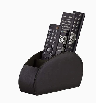 

Multifunctional PU Leather Storage Box Desk Organizer Box Home Office Remote Control Storage Dolap Box