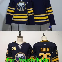 Молодежная Вышивка сшитые буйвола#26 Rasmus Dahlin Дети Джерси