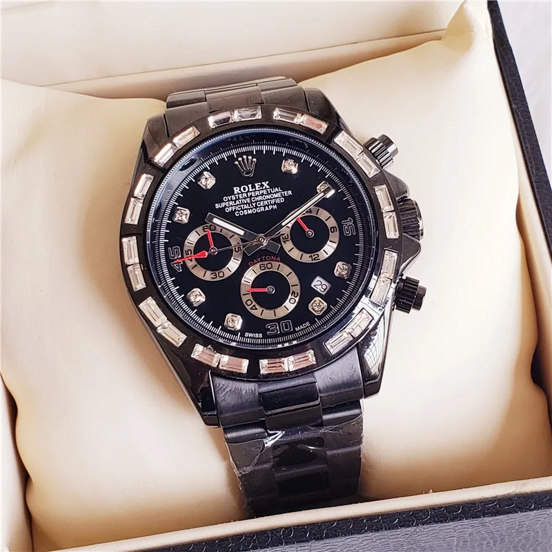 

2020 hot Selling Rolex- Cosmograph-Dayton- Deluxe Steel Band Men's Watch Fashion Casual Ladies Quartz Watch Gifts AAA13
