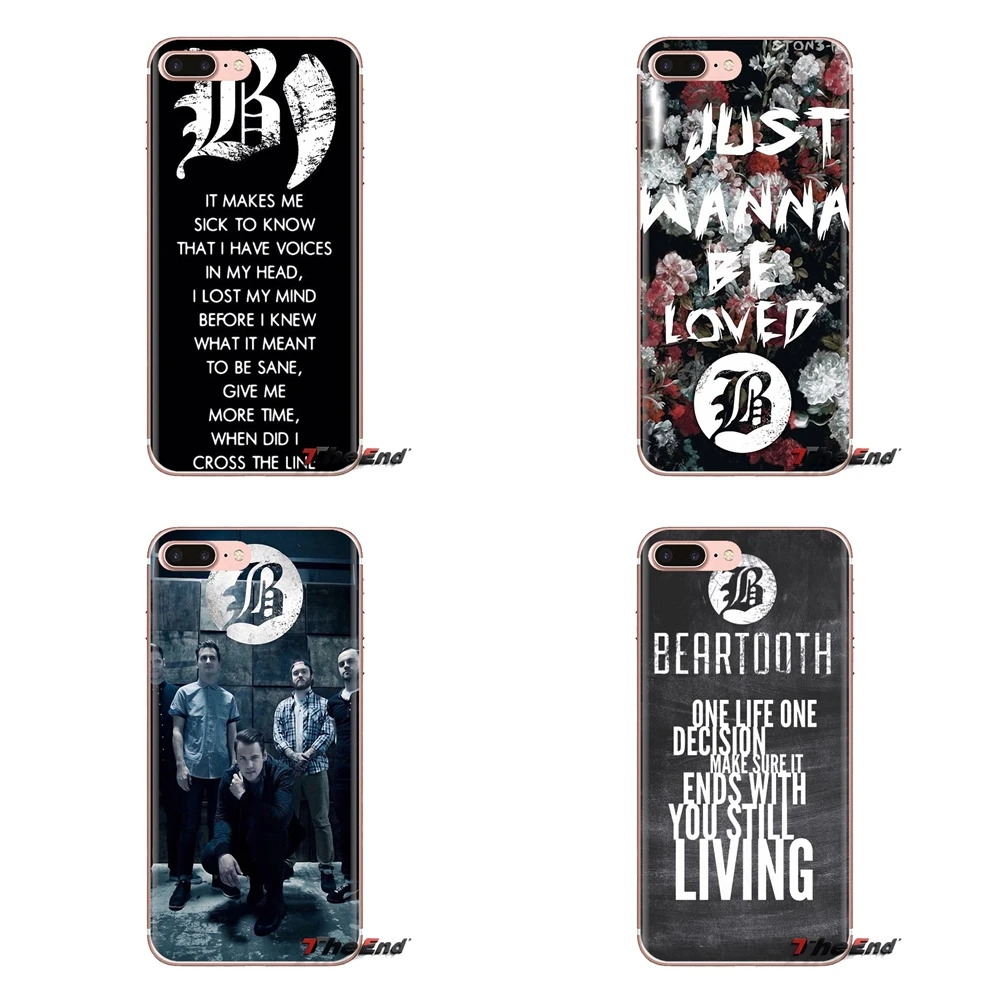 For Huawei Honor 5A LYO-L21 Y6 II Compact Y5 2 Y5II Mate 10 Lite Nova 2i 9i Soft Transparent Case American band Beartooth Coffin |